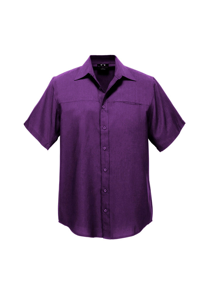 Biz Collection - Mens Oasis Short Sleeve Shirt