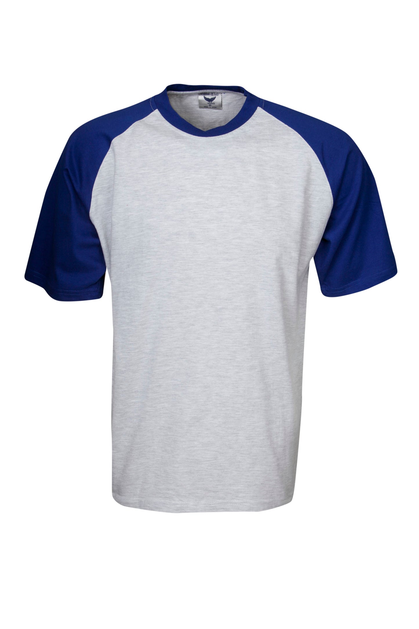 Blue Whale 2-Tone Raglan Sleeve T-shirt