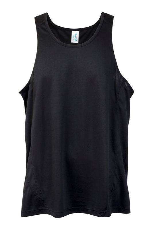 Ramo Mens Accelerator Cool Dry Singlet Black