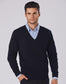 Winning Spirit WJ01 Unisex Wool/ Acrylic V-Neck Jumper
