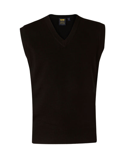 Winning Spirit WJ02 UNISEX WOOL/ACRYLIC V-NECK VEST