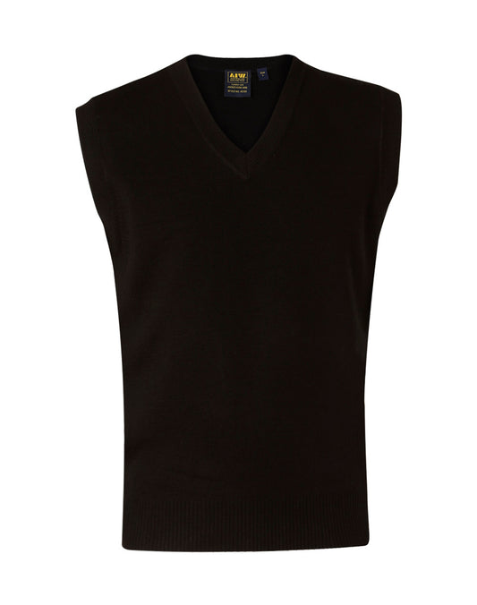 Winning Spirit WJ02 UNISEX WOOL/ACRYLIC V-NECK VEST