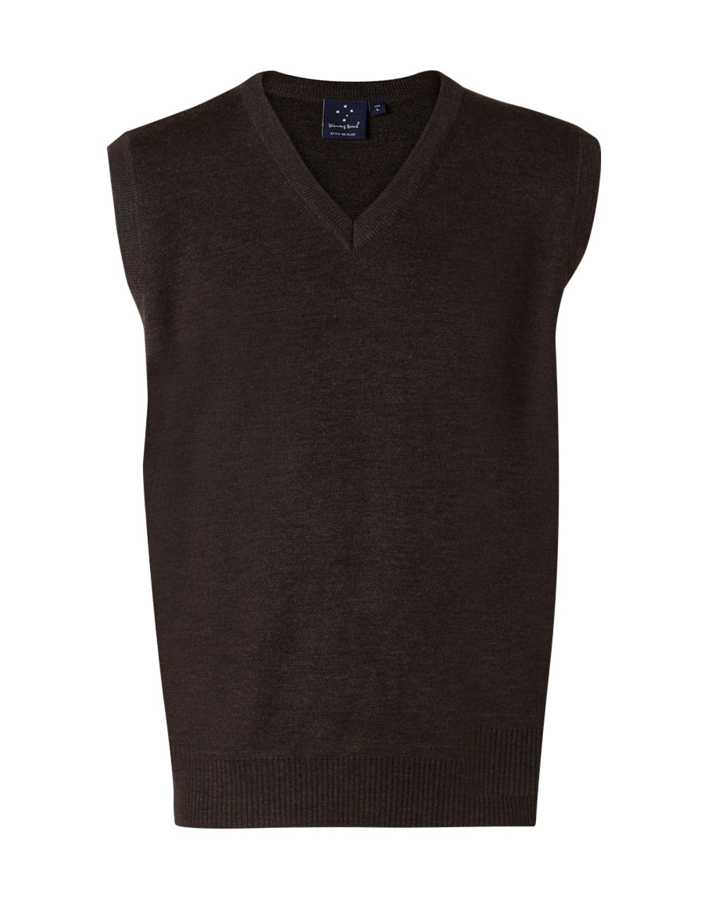 Winning Spirit WJ02 UNISEX WOOL/ACRYLIC V-NECK VEST