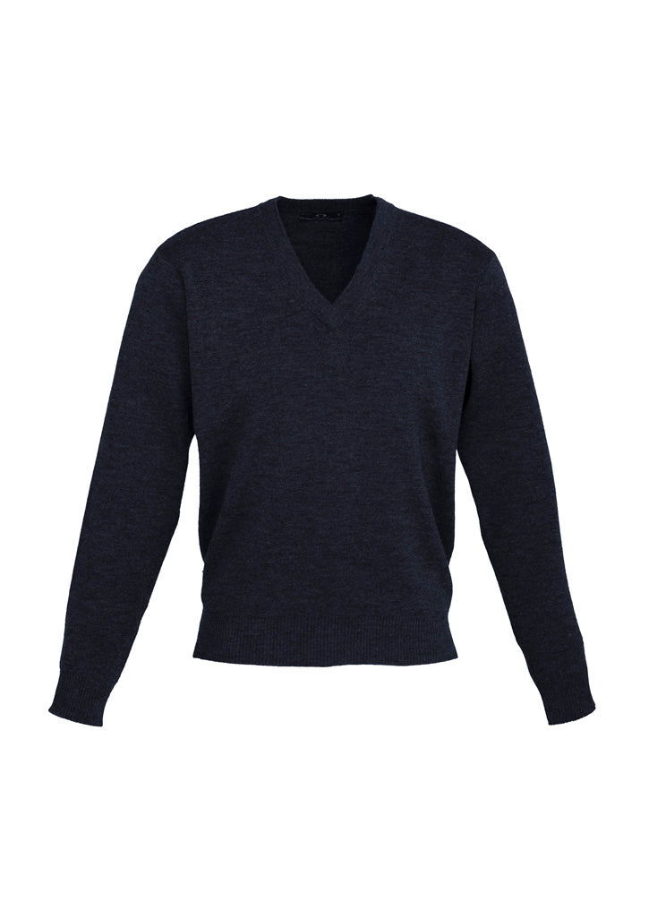 Biz Collection - Mens Woolmix Knit Pullover