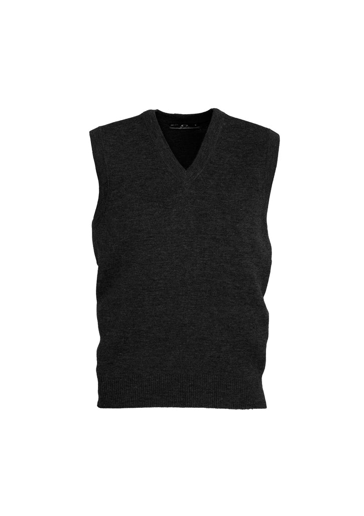 Biz Collection Mens Woolmix Vest Black