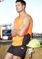 Syzmik Mens Hi Vis Squad Singlet