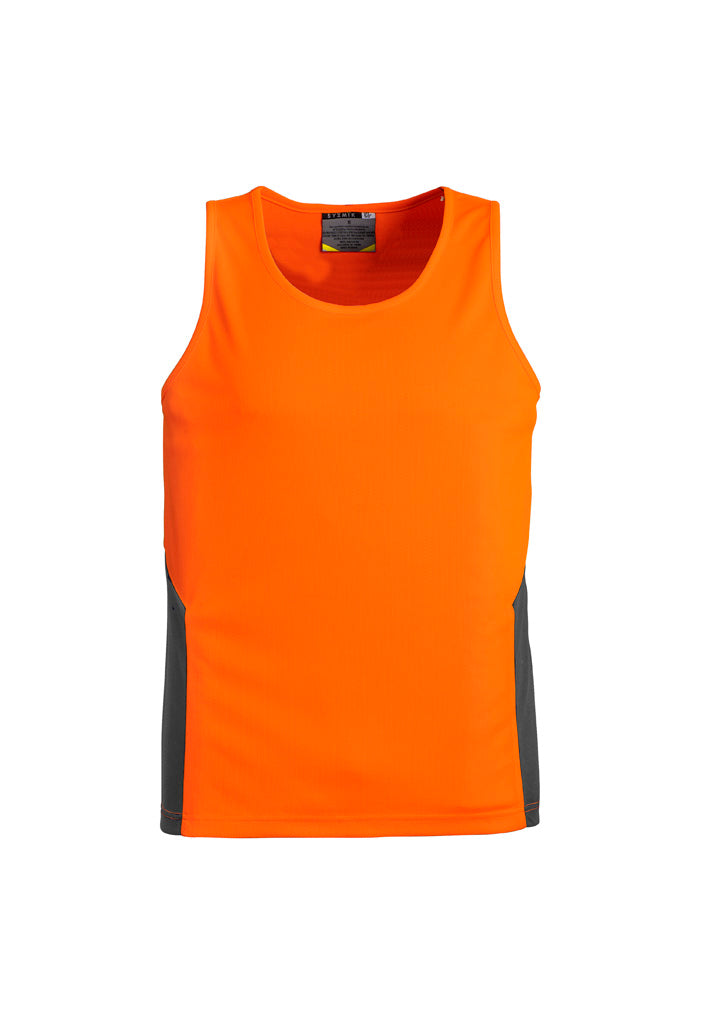 Syzmik Mens Hi Vis Squad Singlet