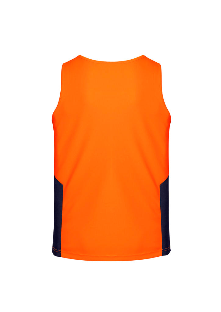 Syzmik Mens Hi Vis Squad Singlet
