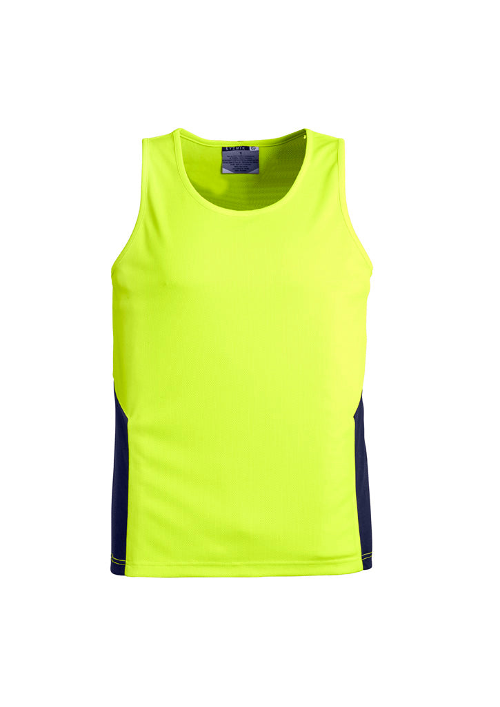 Syzmik Mens Hi Vis Squad Singlet