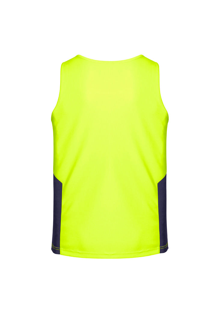 Syzmik Mens Hi Vis Squad Singlet