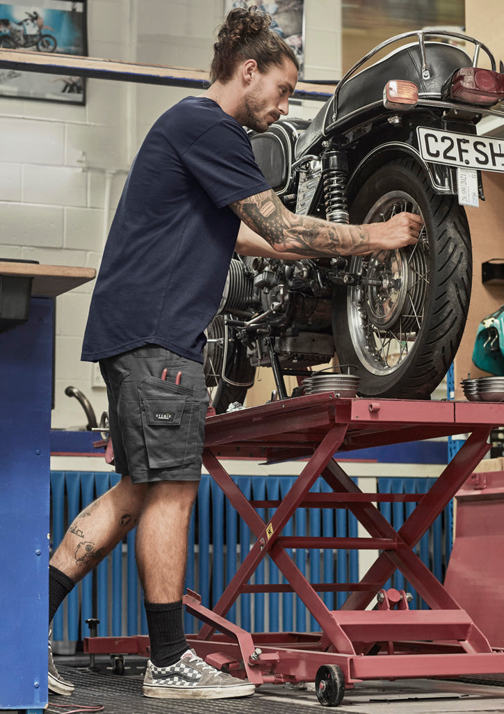 Syzmik Mens Rugged Cooling Stretch Short