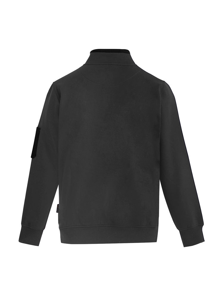Biz Collection - Unisex 1/4 Zip Brushed Fleece Pullover