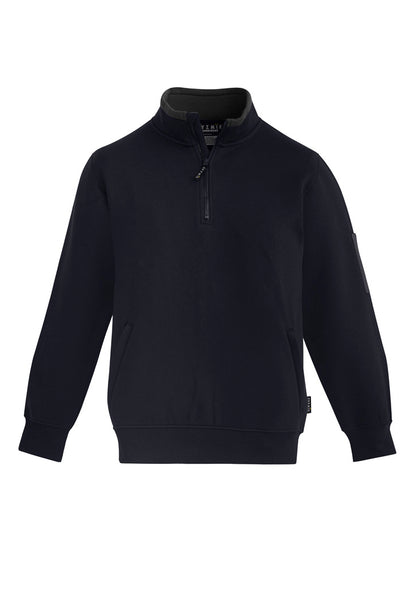 Biz Collection - Unisex 1/4 Zip Brushed Fleece Pullover
