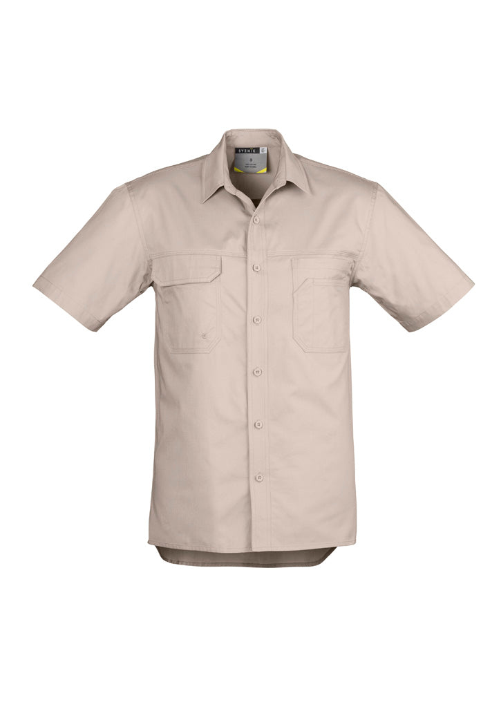 Syzmik Mens Lightweight Tradie Short Sleeve Shirt