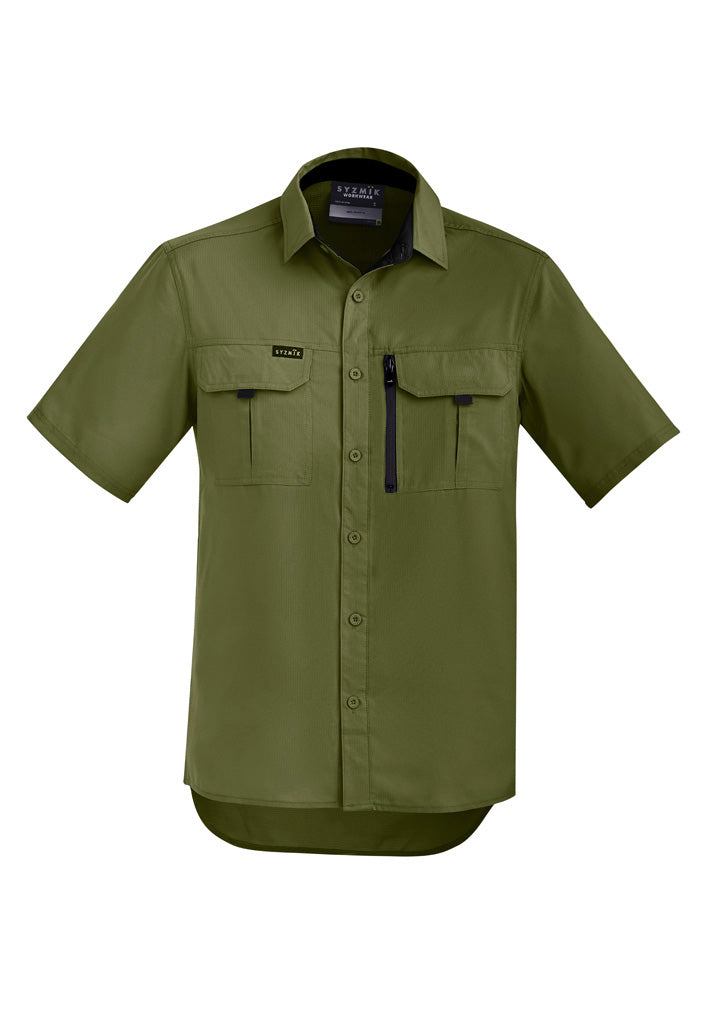 Syzmik Mens Outdoor Short Sleeve Shirt