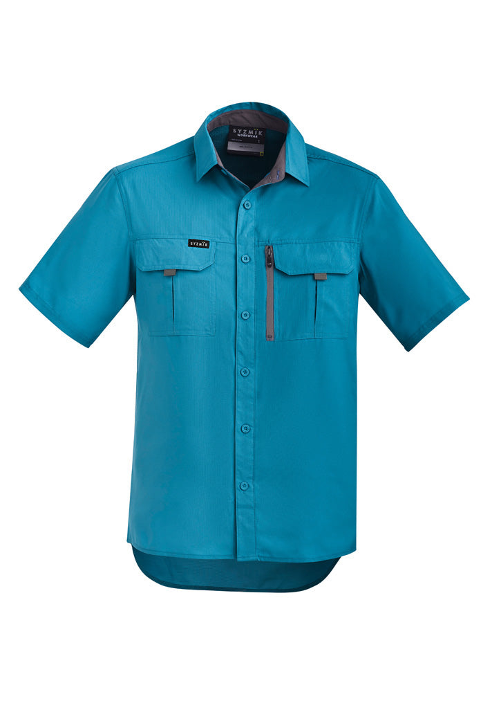 Syzmik Mens Outdoor Short Sleeve Shirt