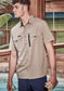 Syzmik Mens Outdoor Short Sleeve Shirt