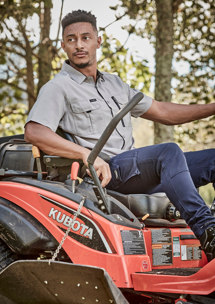 Syzmik Mens Outdoor Short Sleeve Shirt