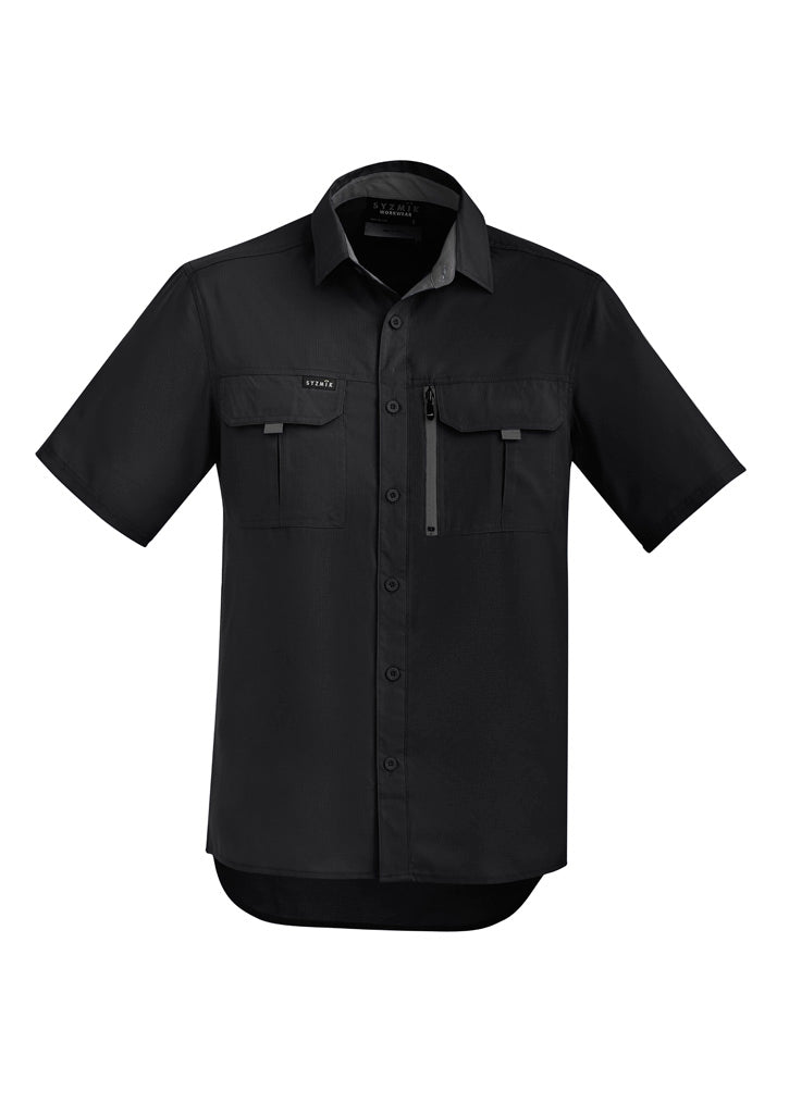 Syzmik Mens Outdoor Short Sleeve Shirt