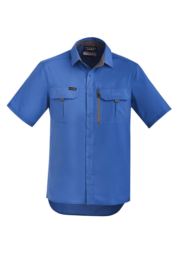 Syzmik Mens Outdoor Short Sleeve Shirt