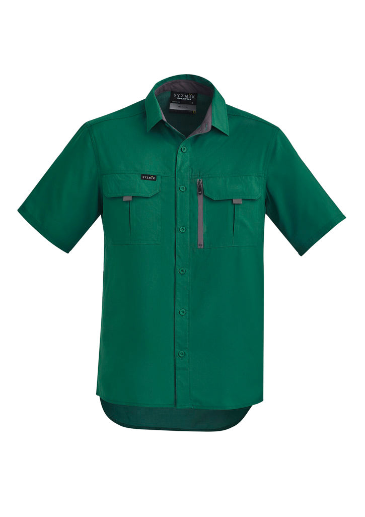 Syzmik Mens Outdoor Short Sleeve Shirt
