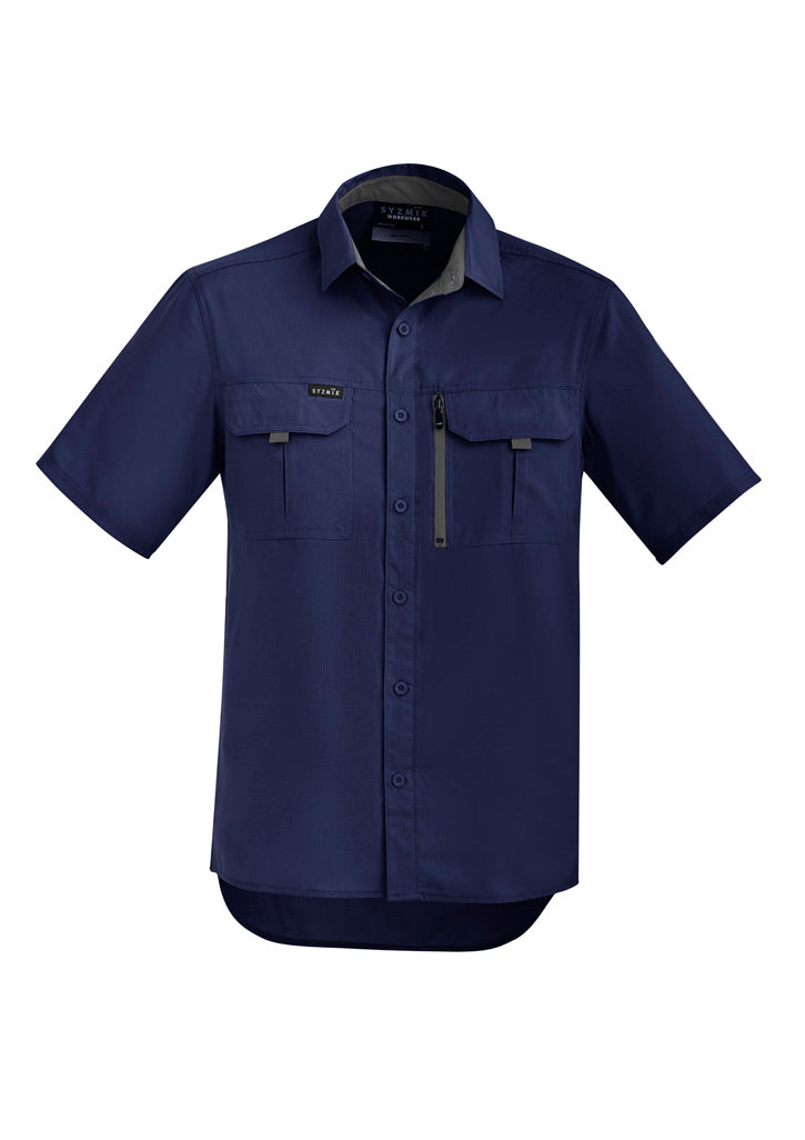 Syzmik Mens Outdoor Short Sleeve Shirt