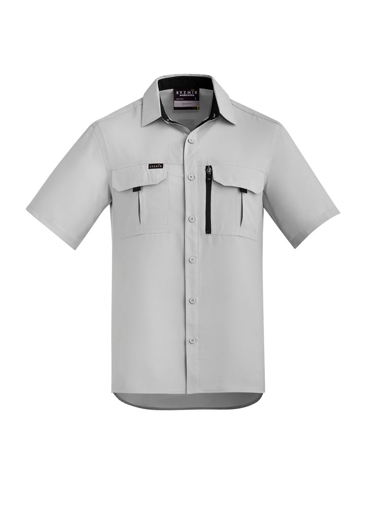 Syzmik Mens Outdoor Short Sleeve Shirt