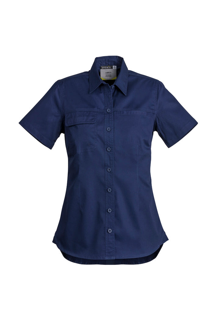 Syzmik Womens Lightweight Tradie Short Sleeve Shirt