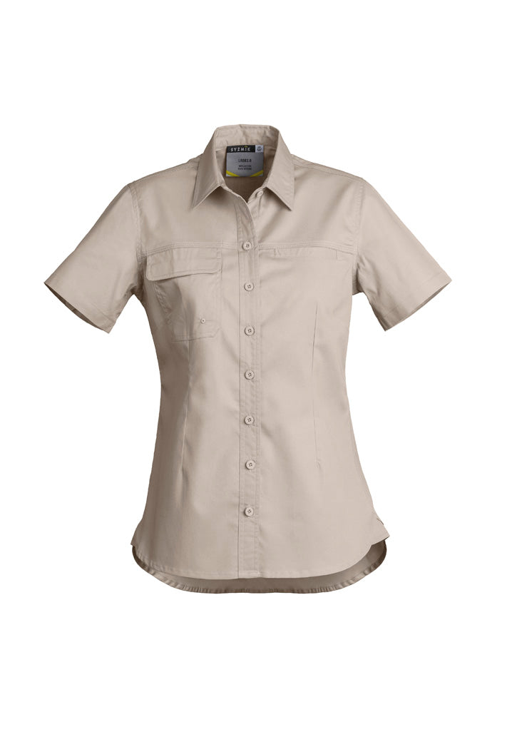 Syzmik Womens Lightweight Tradie Short Sleeve Shirt