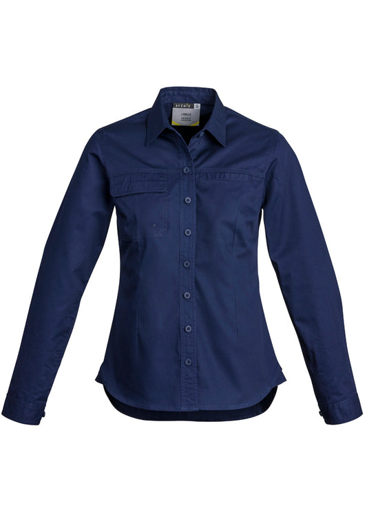 Syzmik Womens Lightweight Tradie Long Sleeve Shirt