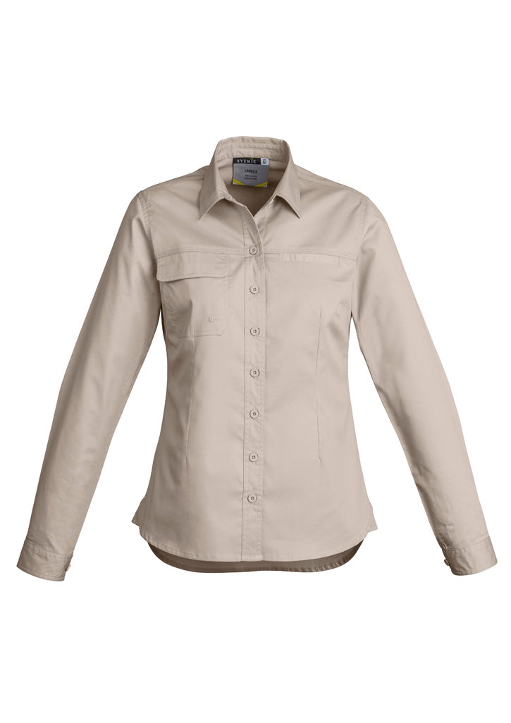 Syzmik Womens Lightweight Tradie Long Sleeve Shirt