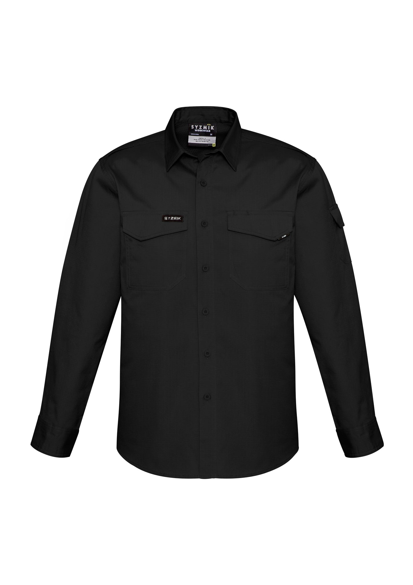 Syzmik Mens Rugged Cooling Long Sleeve Shirt