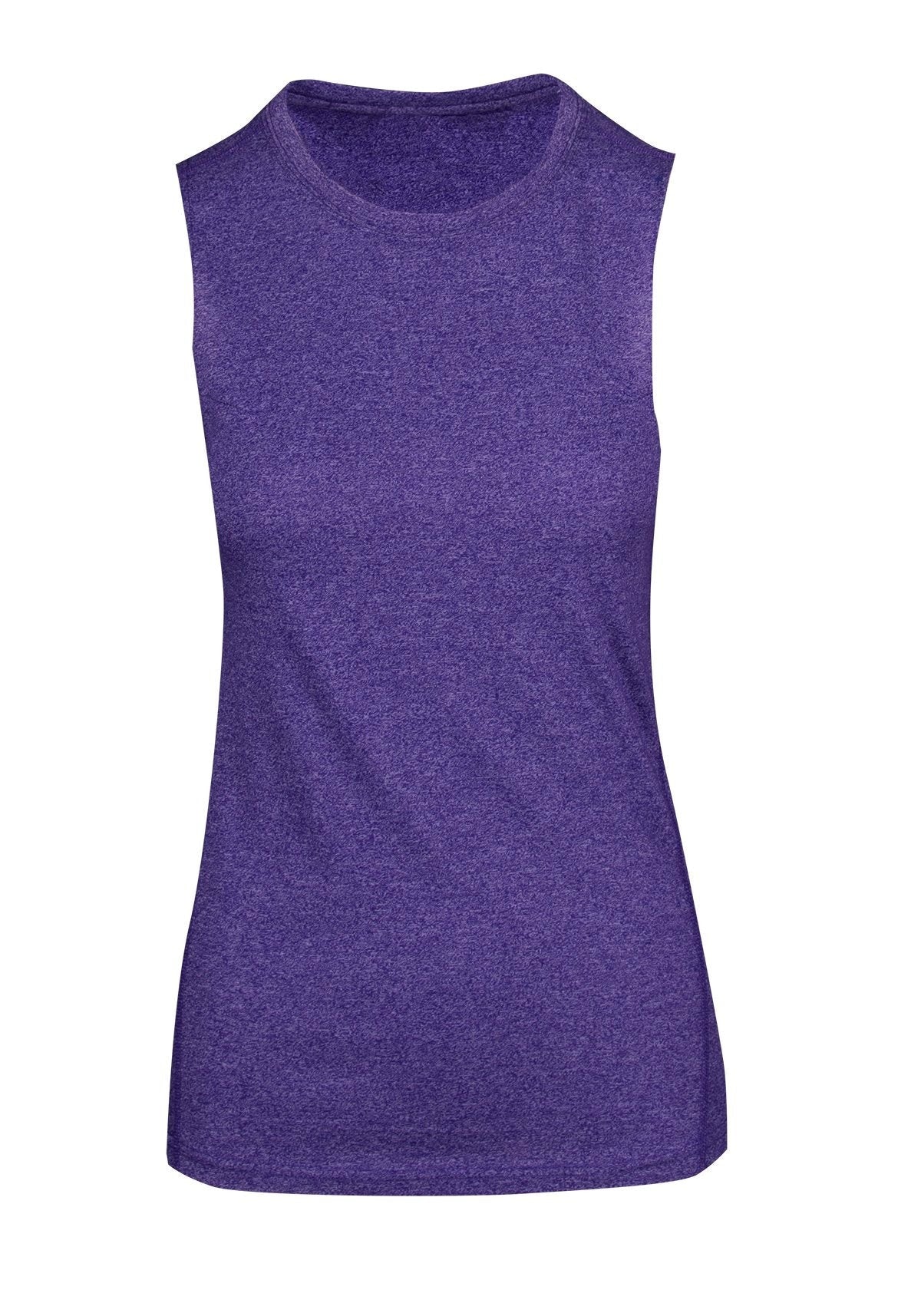Ramo Womens Heather Sleeveless Tee - Greatness Range
