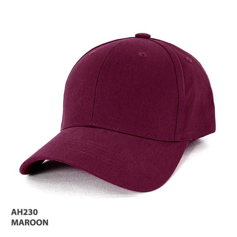 Grace Collection Heavy Brushed Cotton Cap