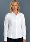 John Kevin Style 101 White - Womens Long Sleeve Poplin