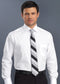 John Kevin Style 200 White - Mens Long Sleeve Poplin