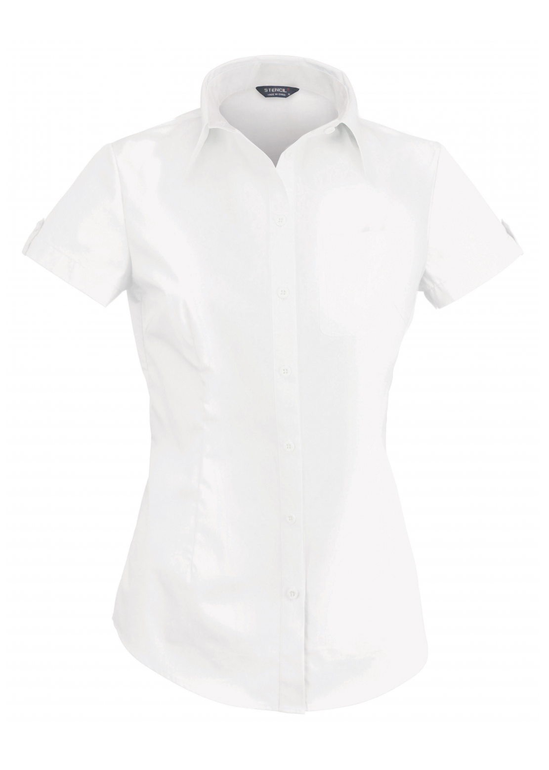 Stencil Ladies Short Sleeve Hospitality Nano Shirt