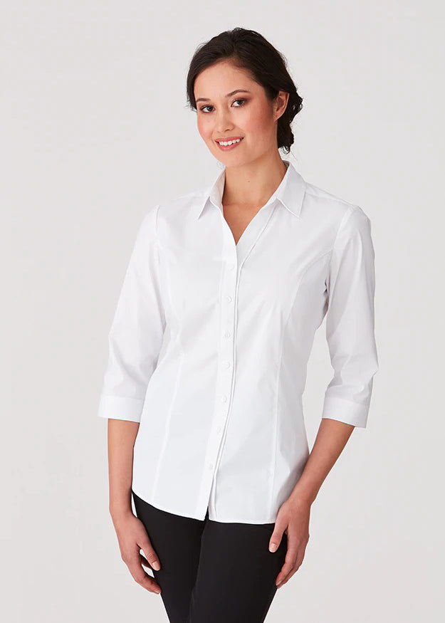 City Collection Ladies Stretch Classic 3/4 Sleeve