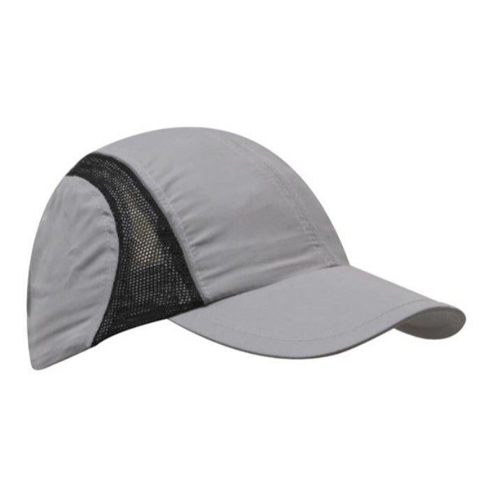 Headwear Microfibre and Mesh Sports Cap