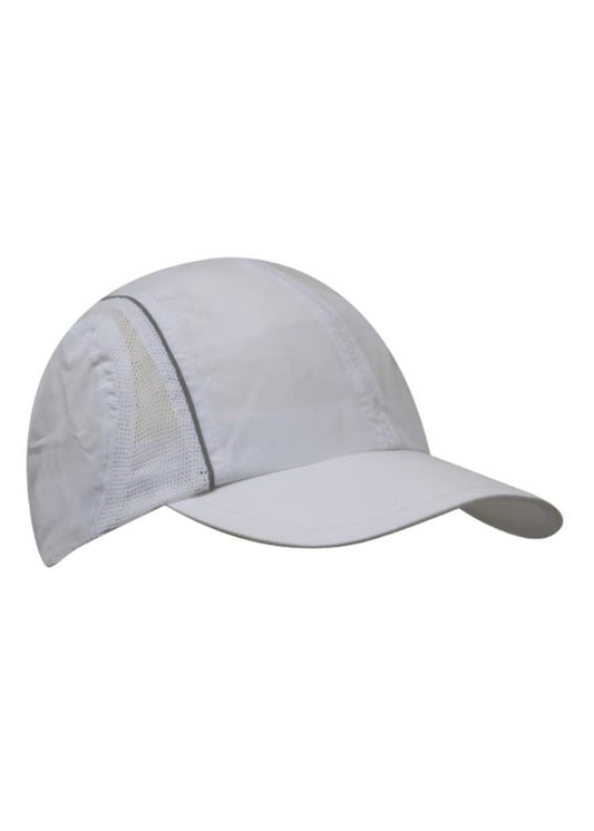 Headwear Microfibre and Mesh Sports Cap