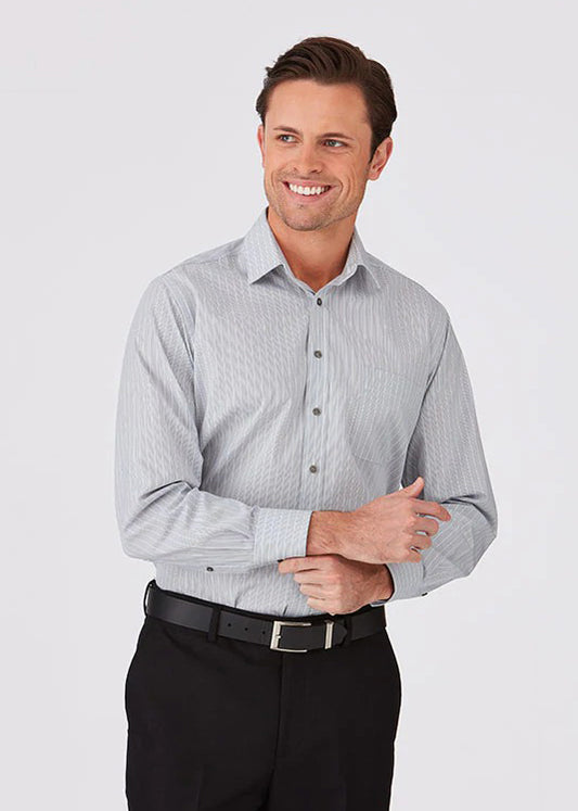 City Collection Mens Shadow Stripe