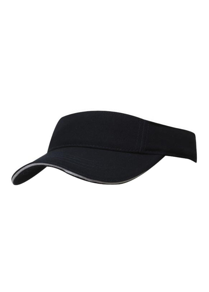 Headwear Brushed Heavy Cotton Visor Cap