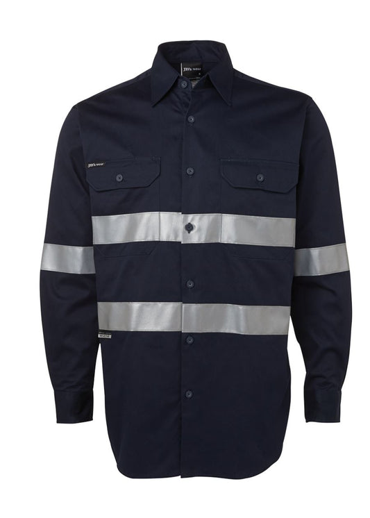 JBs Wear L/S 190G Shirt with Reflective Tape
