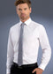 John Kevin Style 2800 White - Mens Slim Fit Long Sleeve Poplin