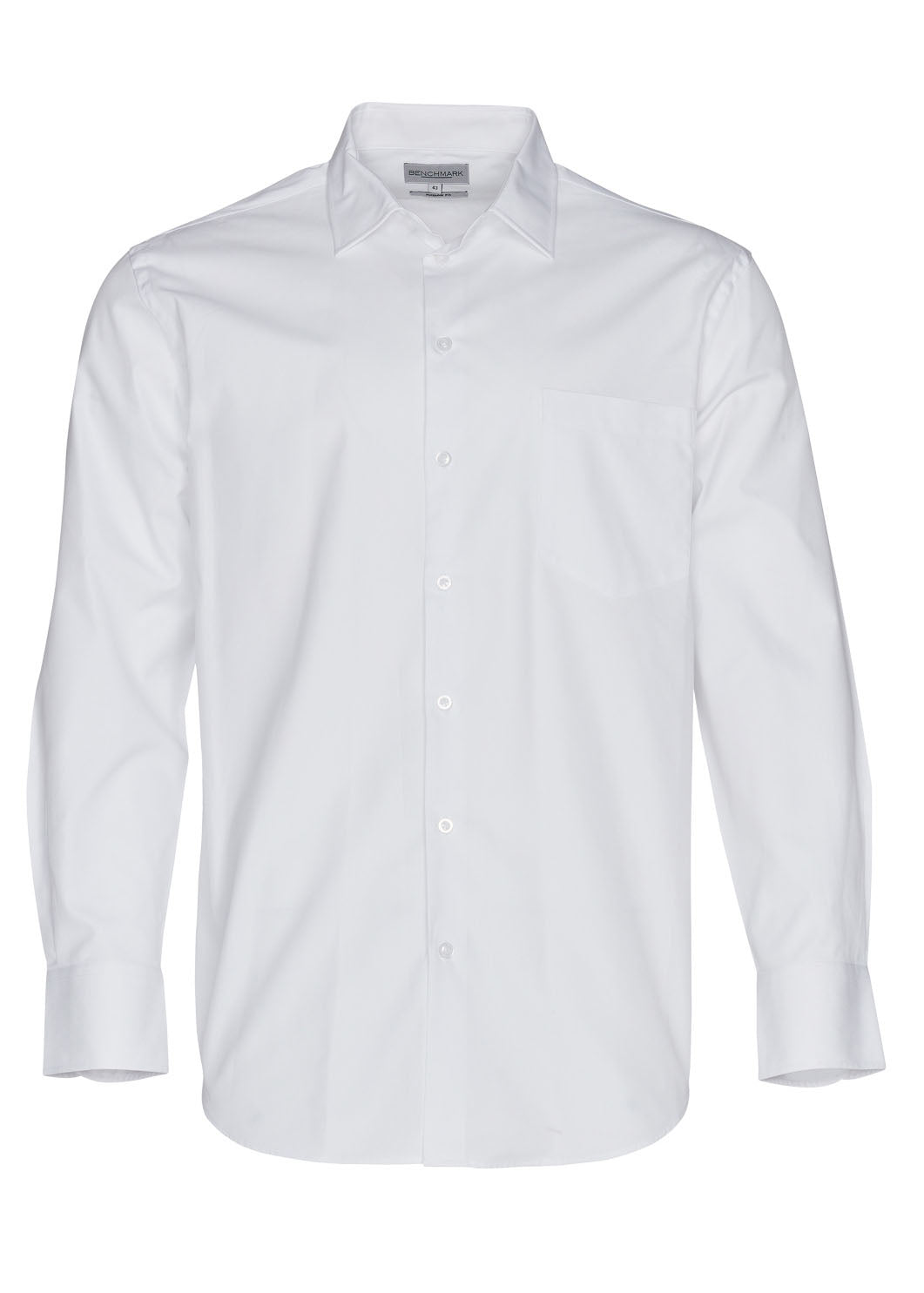 Winning Spirit CVC Mens Oxford Shirt Long Sleeve | The Logo Clothing ...