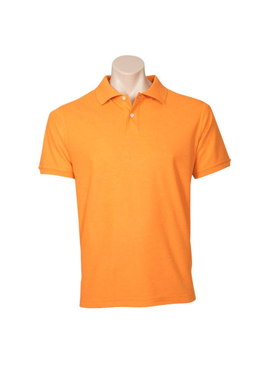 Biz Collection Mens Neon Polo