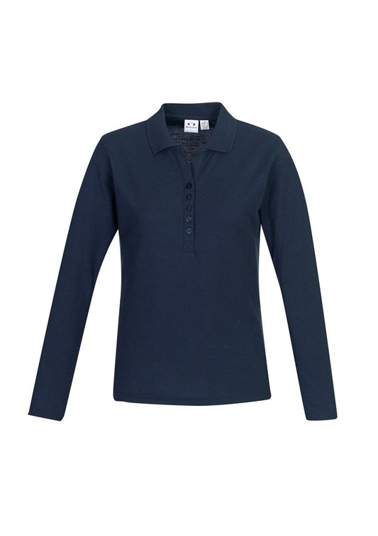 Biz Collection Crew Ladies L/S Polo