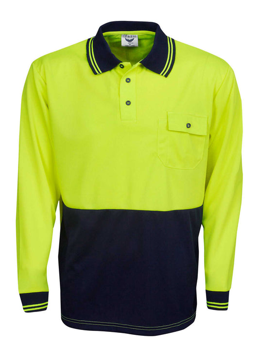 Blue Whale Unisex Hi Vis Cooldry Polo